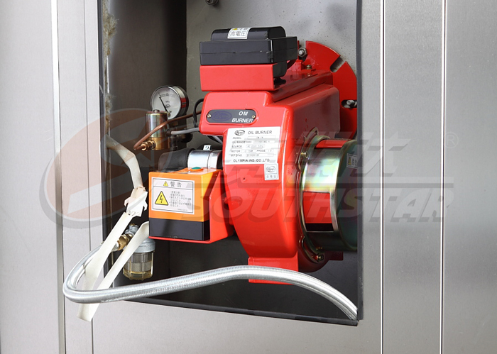 廣州賽思達騰月系列熱風旋轉爐STY-32C燃燒機